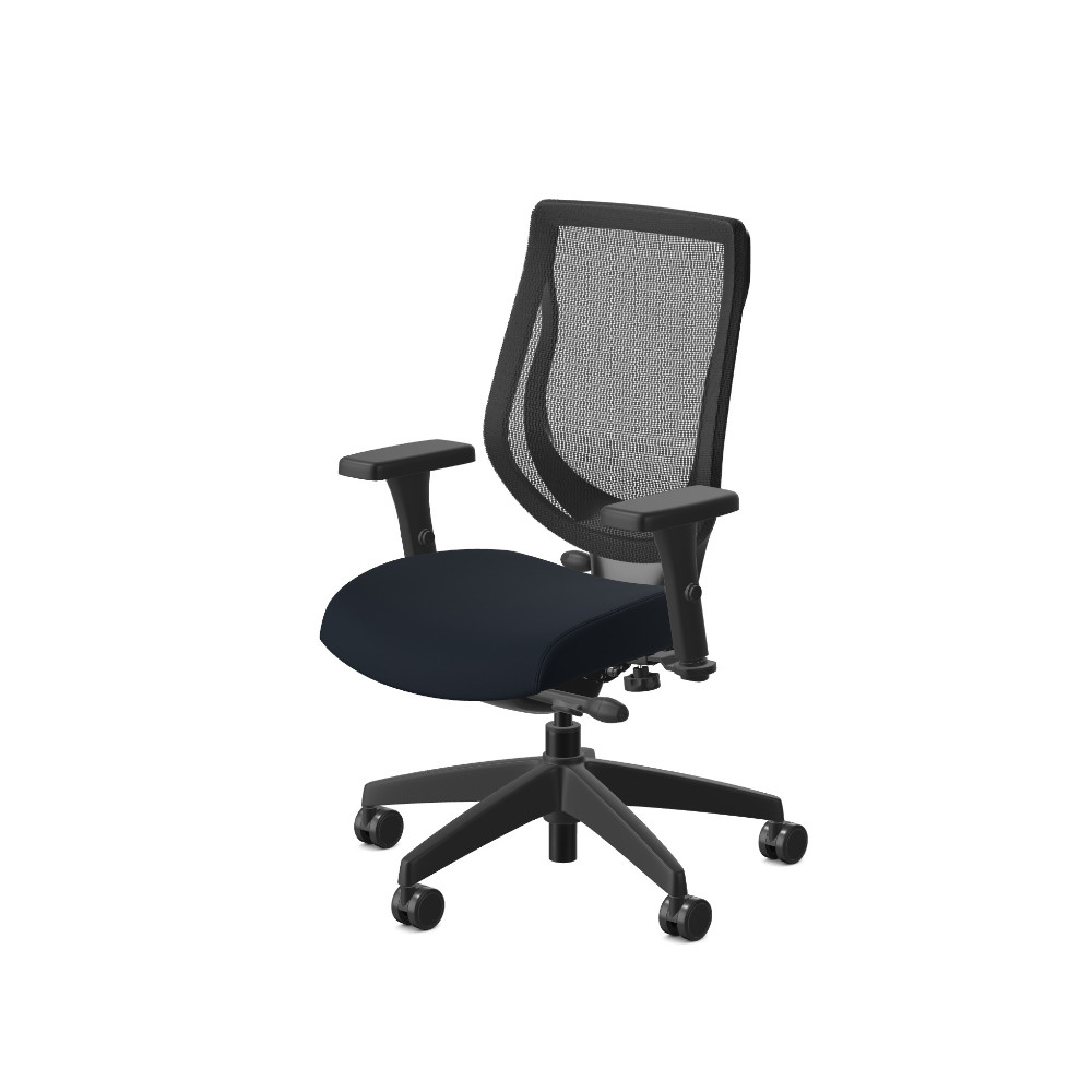 Allseating You Chair black frame bay fabric