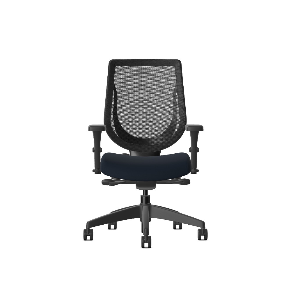 allseating you ergonomic chair black frame bay fabric