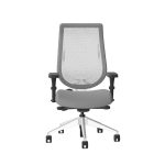 Polished Chrome Frame / Origin Drift Fabric