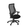 You HighBack task chair in black frame and oasis night fabric