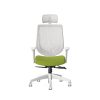 85040-T2-BRN-2ZC-BC-SS-HR-KD-AS-F-OFERN Allseating you too task chair with headrest birch frame and oasis fern fabric