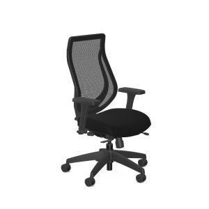 85140-4D-BKN-3EB-AWK-LH-SS-FS-KD-AS-F-ONIGHT Allseating You Too task chair black frame oasis night fabric