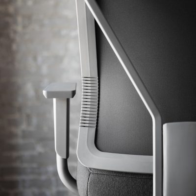 Allseating Levo Ergonomic Office Task Chair - back view