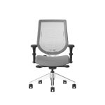 Polished Chrome Frame / Origin Drift Fabric